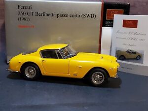CMC 1961 Ferrari 250 GT Berlinetta passo corto SWB 1:18 Diecast Model Car M-046