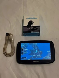 TomTom Go 500, 510 Nawigacja satelitarna 5 '' Dożywotnie mapy Wielkiej Brytanii i Europy Zachodniej. - Zdjęcie 1 z 15
