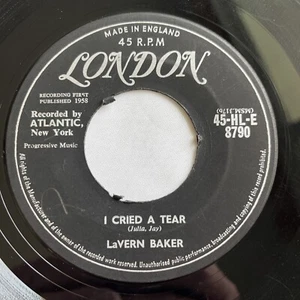 LaVERN BAKER I Cried A Tear / St. Louis Blues 45 London UK 1958 Northern Soul! - Picture 1 of 6