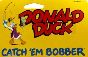Donald Duck Catch 'em Bobber - Disney/Zebco Kinder Angelausrüstung Weihnachtsgeschenk - Bild 1 von 4