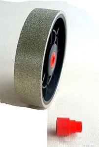 Rueda Diamante Lapidaria para Cabinado, 6" X 2" Grano 80 Cuerpo Galvanizado Acero - Imagen 1 de 1