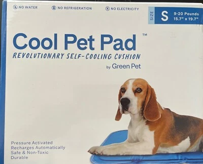 Новый зеленый Pet Shop собаки классный домашних животных подушечка (размер маленький) охлаждает, успокаивает и портативный - Изображение 1 из 3