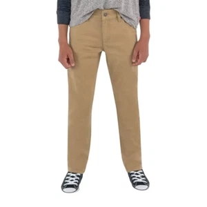Levi's Boys 511 Slim Fit Brushed Twill Pants Gold Size 18 - Picture 1 of 1