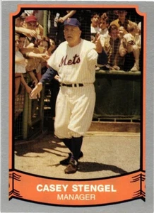 Casey Stengel 1989 Pacific New York Mets Baseball Trading Card - Bild 1 von 4