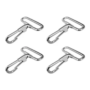 4 Stück 1 Zoll Trigger Karabinerhaken Clip Gürtelschnallen für Gurtband Gurt - Bild 1 von 7