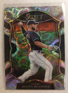 2021 Select Austin Meadows #40 Concourse Level Scope Prizm - Foto 1 di 2