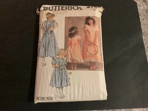 Butterick Vintage Sewing Pattern 4768 Size 4 Years Used Flower girl - Picture 1 of 5