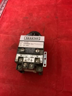 RELÉ DE RETARDO DE TIEMPO AGASTAT 7022AB 120V60HZ .5 A 5 SEG. ENVÍO GRATIS Foto 1 de 4