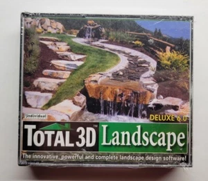 Total 3D Landscape Deluxe 6.0 PC CD-ROM 3-Disc Set Broderbund 2003 Windows XP/98 - Picture 1 of 2