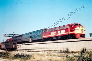 Rock Island RI 664 EMD E9A Joliet ILL 7-5-70 Foto (ZD) - Bild 1 von 2