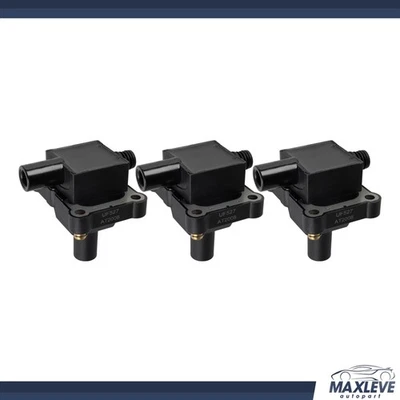For Mercedes-Benz C230 SLK230 2.3L 2000 1999 1998 3 Pack Ignition Coils Foto 1 de 3