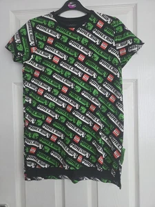 Minecraft Boys' T-Shirt Ages 13-14 - Picture 1 of 4