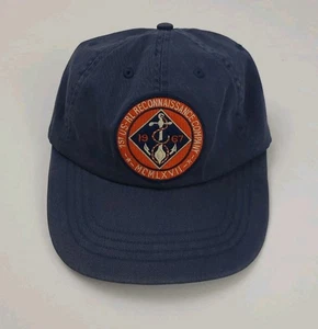 Vintage Polo Ralph Lauren Naval Anchor Patch Hat Rare US RL Sail Sport Nautical  - Picture 1 of 6
