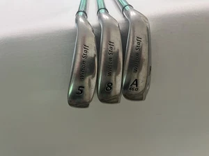 Wilson Staff D19 5,8, APPROACH WEDGE Irons Proforce V2 REG Shafts RH Ex Cond - Picture 1 of 10