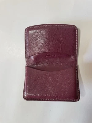 Filofax kleine Geldbörse/Portemonnaie/Kartenetui in Vintage Pink - Bild 1 von 4
