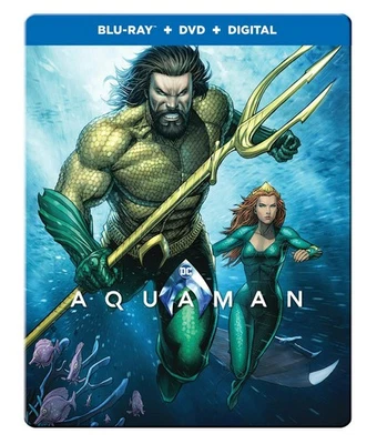 Aquaman Blu-ray  NEW - Image 1 of 3