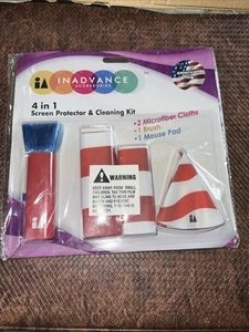 4 In 1 Phone Computer Screen Cleaner Kit For Screen Dust Removal- New - Zdjęcie 1 z 2