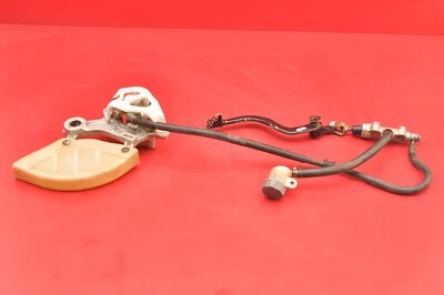 1999 97-99 HONDA CR250 CR250R CR125R freio traseiro pinça mestre alavanca rotor protetor - Imagem 1 de 4