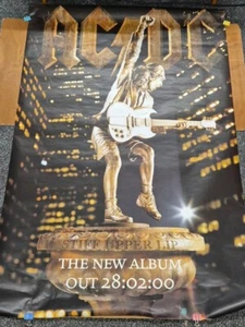 Vintage AC/DC Stiff Upper Lip Rock Young 2000 Subway Original Poster 100 x 152 cm - Bild 1 von 3