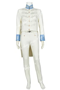 Prince Charming Cinderella Fancy Dress Halloween Deluxe Adult Men's Costume - Picture 1 of 9