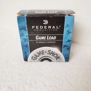 Federal Game Shotshell 12g Dove Collector's Blue Black EMPTY BOX Only - Picture 1 of 6