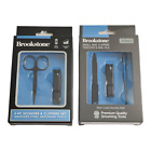 Brookstone 5-Pc Grooming Set - Small Nail Clippers /Scissors & Tweezers