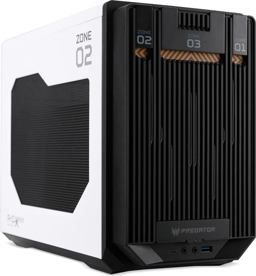Acer PREDATOR Gaming Case MI900 (Orion X Design) white, Tower-Gehäuse schwarz - Bild 1 von 1
