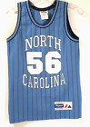 $20 North Carolina Tar Heels 5#6 NCAA Vintage 90s Boys Blue Majestic Jersey L