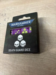 Warhammer 40,000: Death Guard Dice (New) 42-14 Rare - Picture 1 of 3