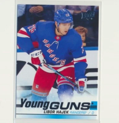 2019-20 Upper Deck Series 1 Young Guns 240 Libor Hajek New York Rangers - Image 1 of 2