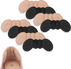4 Pairs Adjustable Shoe Fillers for Big Shoes – Toe Inserts & Heel Grips for Com - Picture 1 of 7