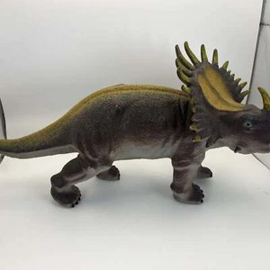 Styracosaurus Dinosaur Figure Figurine Dino Jurassic Toy Major Triceratops - Picture 1 of 6