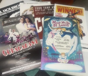 Lot Of 6 Hershey Theatre Lobby Posters Musicals- Kiss Me Kate, Stomp Etc - Picture 1 of 7
