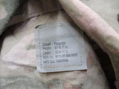 LOT OF (4) ARMY COMBAT UNIFORM SHIRTS OCP FRACU COATS TOPS 4 PACK SCORPION FR - Image 1 of 4