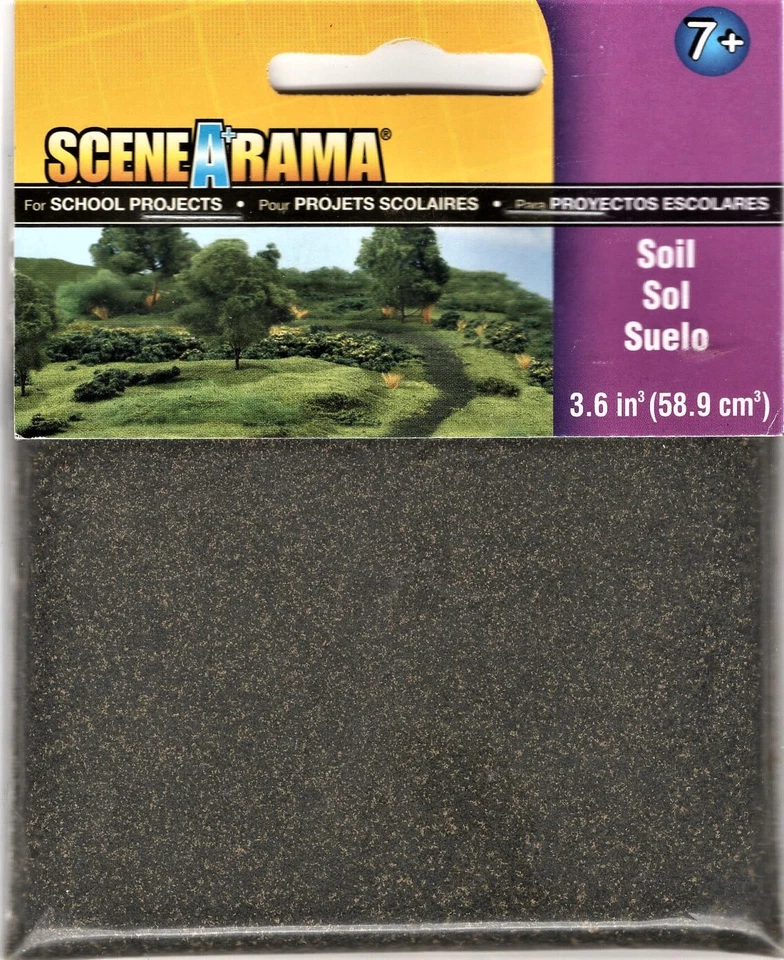 Woodland Scenics SP4182 Scene-A-Rama Soil 2oz 56.7g Bag - Image 1 of 1