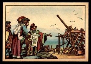 1961 Leaf Famous Discoveries & Adventures #27 Henry The NM/MT