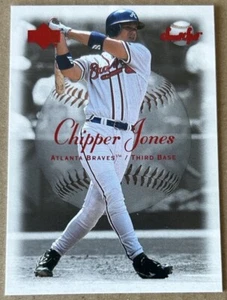 CHIPPER JONES 2001 UPPER DECK SWEET SPOT Card #32 NM-MT Condition - Bild 1 von 2