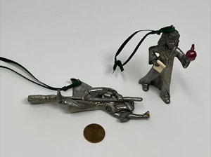 Hallmark Keepsake Ornaments Pewter Harry Potter And Hermoine - Picture 1 of 3