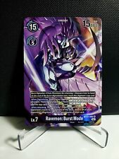 Digimon! Ravemon: Burst Mode BT13-092 SR - Alternate Art Versus Royal Knights NM