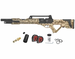 Hatsan Invader Limited Edition .25 Cal PCP Side Bolt Digital Tan Camo Air Rifle - Picture 1 of 7