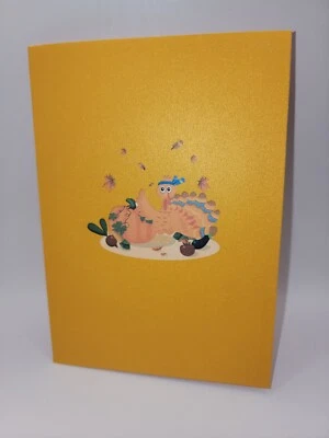 Pop Up Thanksgiving Turkey Greeting Card  #77 - Image 1 of 4