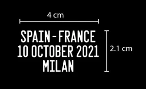 Spanien vs Frankreich UEFA Nations League 2020/21 FINAL Spieldetails (für Spanien GK)  - Bild 1 von 5