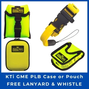 KTi PLB Locator Beacon Case or Pouch Options - FREE LANYARD WHISTLE - Picture 1 of 14