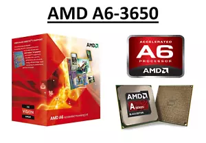 AMD A6-3650 Quad Core Processor 2.6 GHz, Socket FM1, 100W CPU - Picture 1 of 5