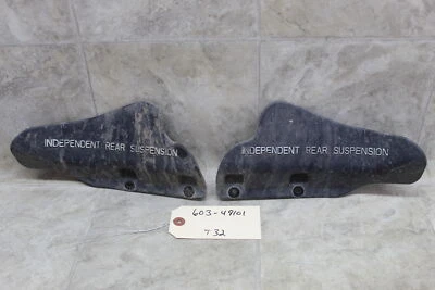 03-05 Polaris Sportsman 600 700 / 2005 800 OEM trasero derecho izquierdo brazo A protectores eje Foto 1 de 4