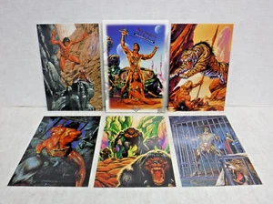 Joe Jusko's Edgar Rice Burrough's Colossal Cards Lot of 5 W/ Pack 031924AST-C - Picture 1 of 1
