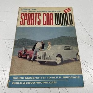 RETRO MANCAVE Magazine Advert Sports Car World 60s Aust Maserati Birdcage Race - Picture 1 of 13