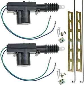 InstallGear IGDLA-2 Universal Car Power Door Lock 2 Actuators, Black  - Picture 1 of 6
