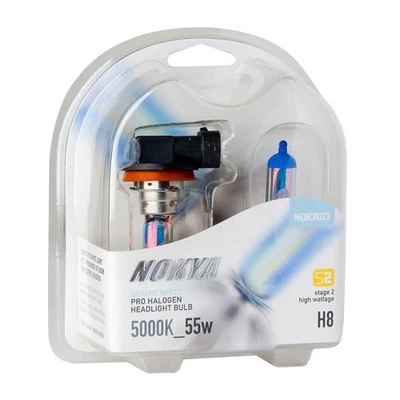 Nokya Cosmic White Pro Halogen Headlight Bulbs (2PC) H8 55w - Image 1 of 3