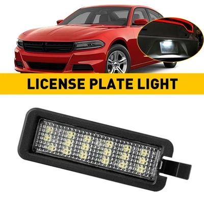 Nuevas luces LED para matrícula lámpara de etiqueta carcasa apta para Chrysler Voyager 2020-2021 Foto 1 de 4